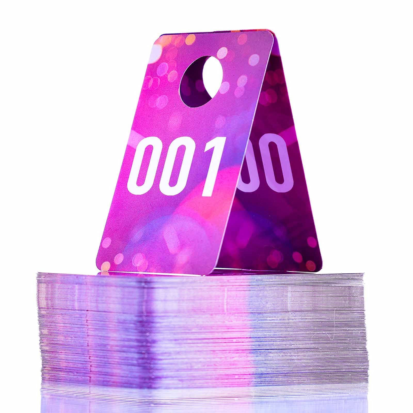 Amazon.com : Live Plastic Number Tags Consecutive Live